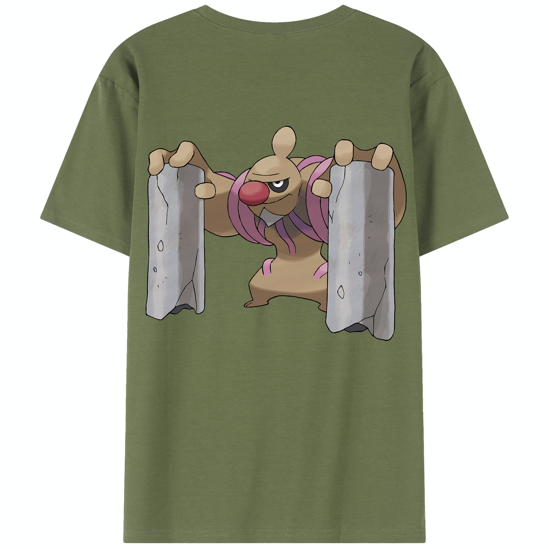 （画像用） ポケットモンスター Pokémon 綿100％半袖Tシャツ（背面プリント）